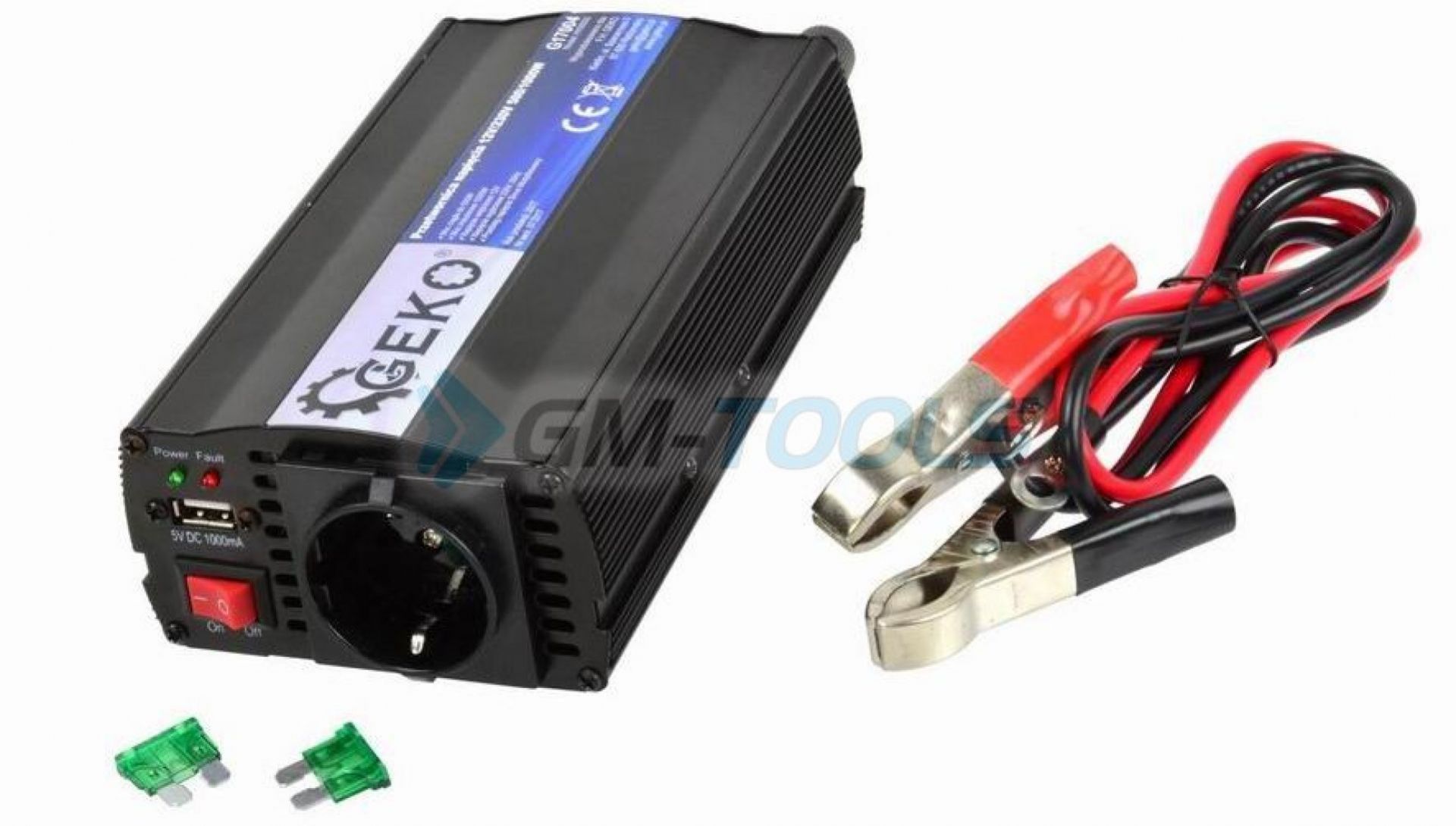 Car Voltage Converter 12V/230V 500/1000W GEKO EQUIPMENT